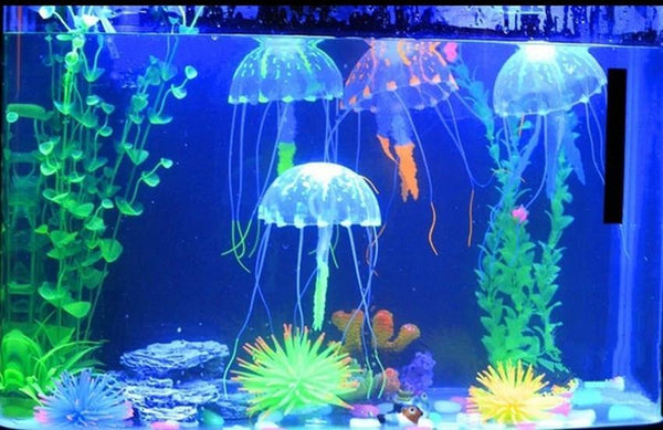 Glowing Fish Tank Jellyfish